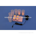 led candle lights with rechargeable battery